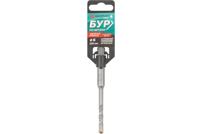 Бур по бетону SDS-Plus