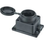 Колодка 1 гнездо 16А IP44 с/з КАУЧУК