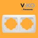 Рамки ViKo серия Carmen цв.белый