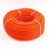 Труба гофрированная ПНД с зондом (оранжевая)